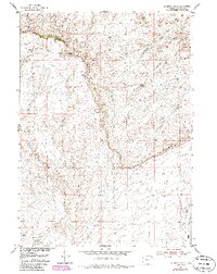 Muskrat Basin 1952 topographic map thumbnail
