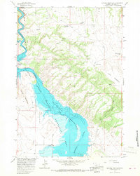 Natural Trap Cave 1964 topographic map thumbnail