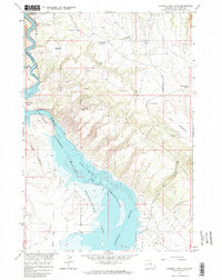 Natural Trap Cave 1964 topographic map thumbnail