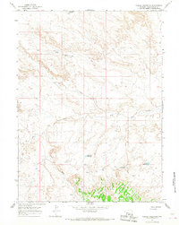 Needle Reservoir 1964 topographic map thumbnail
