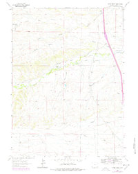 Nimmo Ranch 1962 topographic map thumbnail