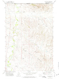 Nipple Butte 1972 topographic map preview