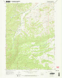 Noble Basin 1967 topographic map thumbnail
