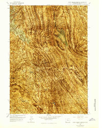 North Emblem Reservoir 1966 topographic map thumbnail