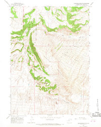 Nostrum Mountain 1965 topographic map thumbnail