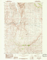 Nugget 1985 topographic map preview