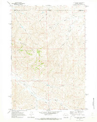 O T O Ranch 1970 topographic map thumbnail