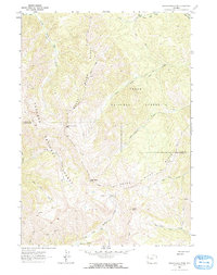 Observation Peak 1963 topographic map thumbnail