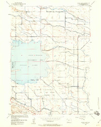 Ocean Lake 1958 topographic map thumbnail