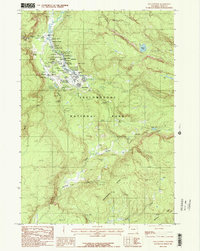 Old Faithful 1986 topographic map thumbnail
