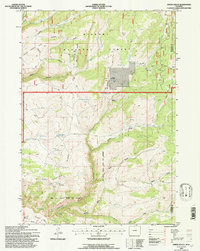 Onion Gulch 1993 topographic map thumbnail