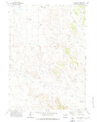 Open A Ranch 1971 topographic map thumbnail