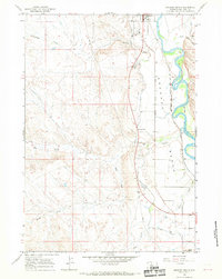 Orchard Bench 1966 topographic map thumbnail