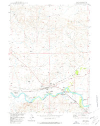Orin 1949 topographic map thumbnail