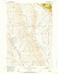 Osage SE 1951 topographic map thumbnail