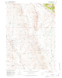 Osage SE 1951 topographic map thumbnail
