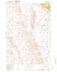 Osage SE 1951 topographic map thumbnail