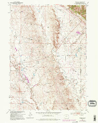 Osage SE 1951 topographic map thumbnail