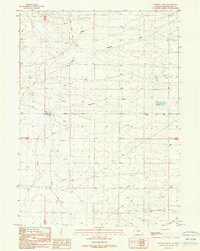 Osborne Draw 1988 topographic map thumbnail