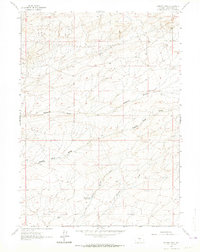 Osborne Well 1961 topographic map thumbnail