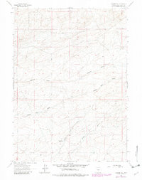 Osborne Well 1961 topographic map thumbnail