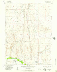 Overland 1955 topographic map thumbnail
