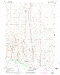 Overland 1955 topographic map thumbnail