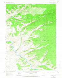 Overlook Hill 1961 topographic map thumbnail