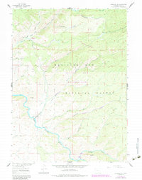 Overlook Hill 1961 topographic map thumbnail