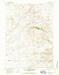 Pacific Springs 1958 topographic map thumbnail