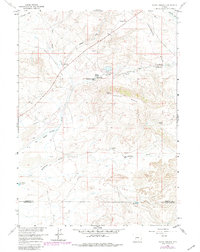 Pacific Springs 1958 topographic map thumbnail