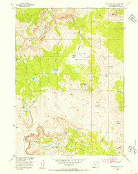 Paradise Basin 1952 topographic map thumbnail