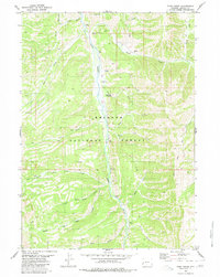 Park Creek 1980 topographic map thumbnail
