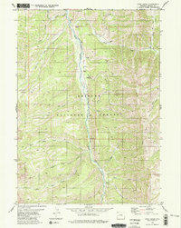 Park Creek 1980 topographic map thumbnail