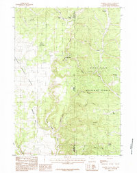 Parmlee Canyon 1984 topographic map thumbnail