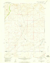 Parting of the Ways 1958 topographic map thumbnail