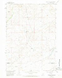 Parting of the Ways 1958 topographic map thumbnail