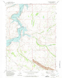 Pats Bottom 1971 topographic map thumbnail