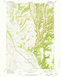 Pedro 1972 topographic map thumbnail