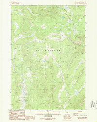 Pelican Cone 1989 topographic map thumbnail