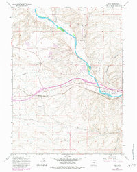 Peru 1961 topographic map thumbnail