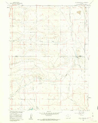 Petsch Reservoir 1960 topographic map thumbnail