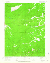 Phantom Lake 1961 topographic map thumbnail