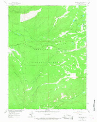 Phantom Lake 1961 topographic map thumbnail