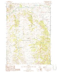 Phelps Mountain 1987 topographic map thumbnail