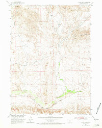 Picard Ranch 1952 topographic map thumbnail