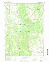 Pickle Pass 1965 topographic map thumbnail