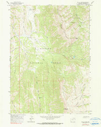 Pickle Pass 1965 topographic map thumbnail