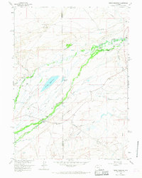 Pierce Reservoir 1958 topographic map thumbnail