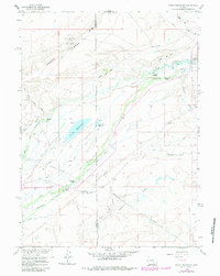 Pierce Reservoir 1958 topographic map thumbnail